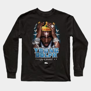 Young Dolph King of Memphis Long Sleeve T-Shirt